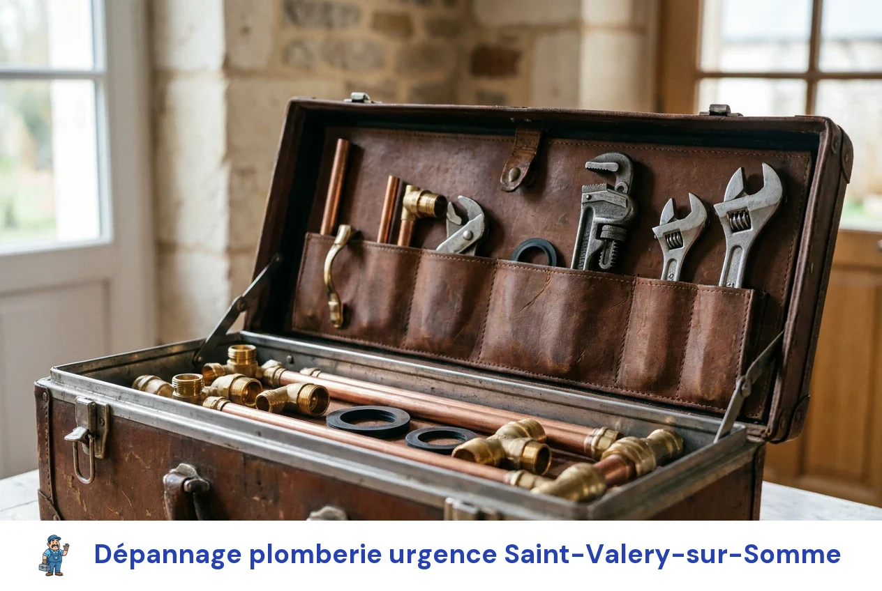 Dépannage plomberie urgence à Saint-Valery-sur-Somme
