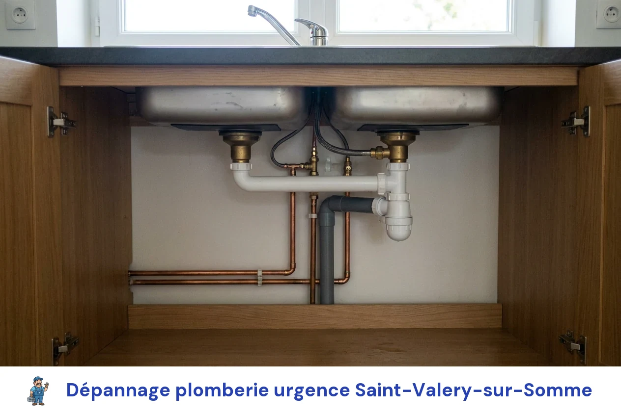 Dépannage plomberie urgence à Saint-Valery-sur-Somme