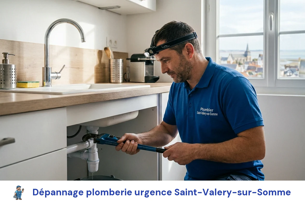 Dépannage plomberie urgence à Saint-Valery-sur-Somme