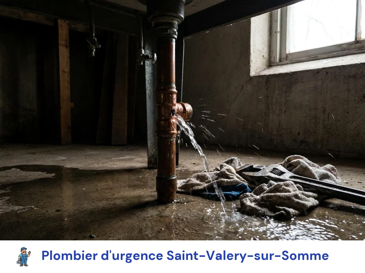 Plombier d'urgence à Saint-Valery-sur-Somme