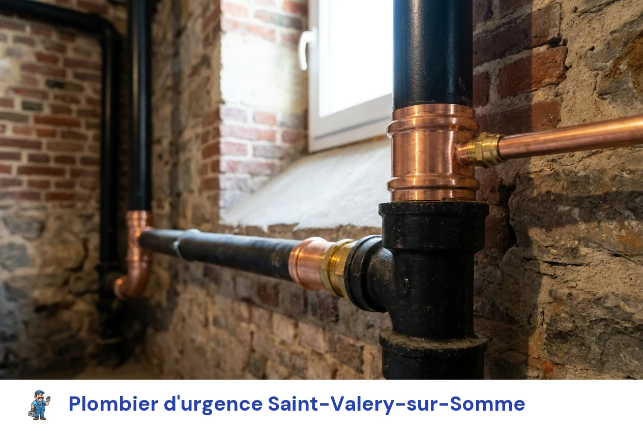 Plombier d'urgence à Saint-Valery-sur-Somme