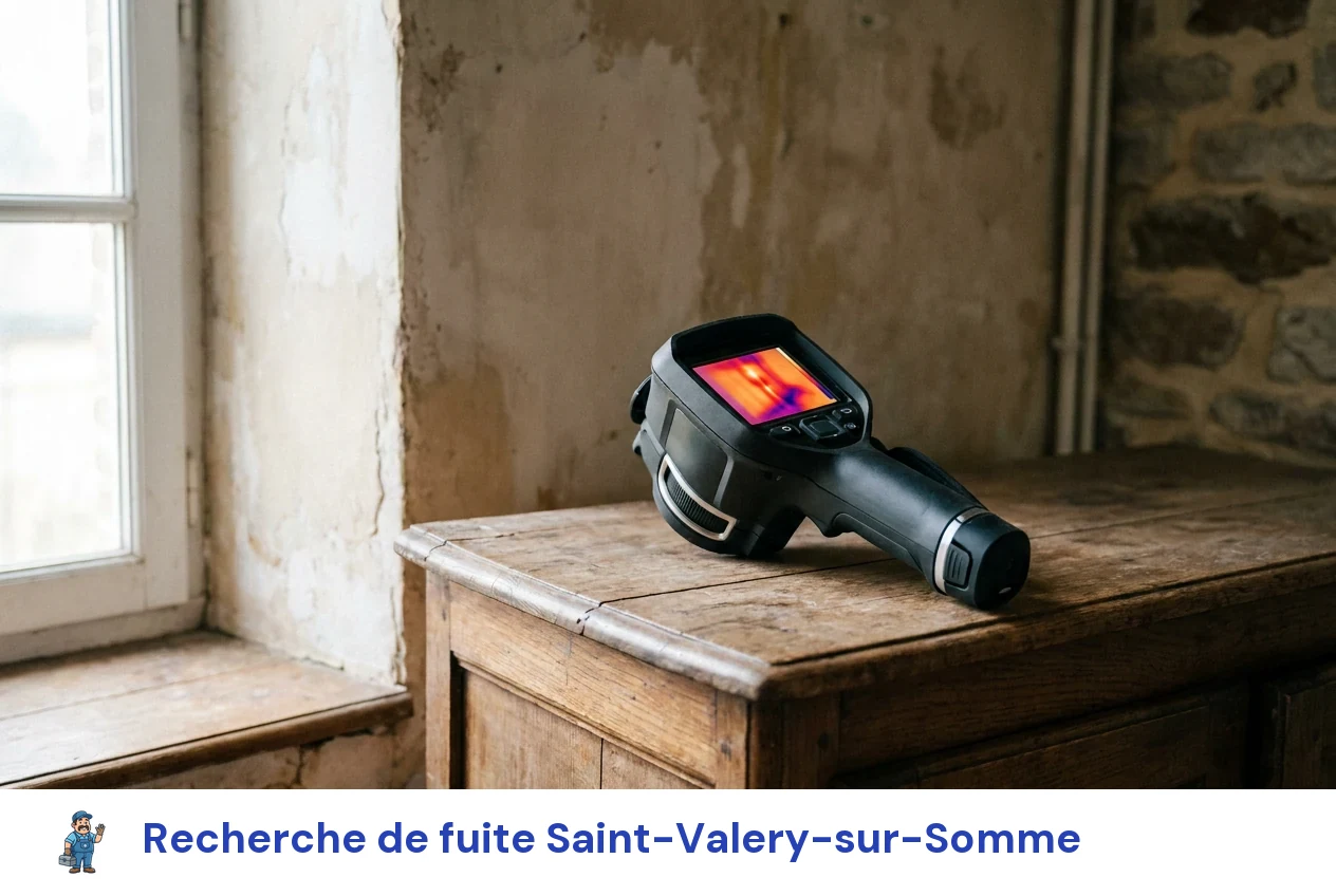 Recherche de fuite à Saint-Valery-sur-Somme