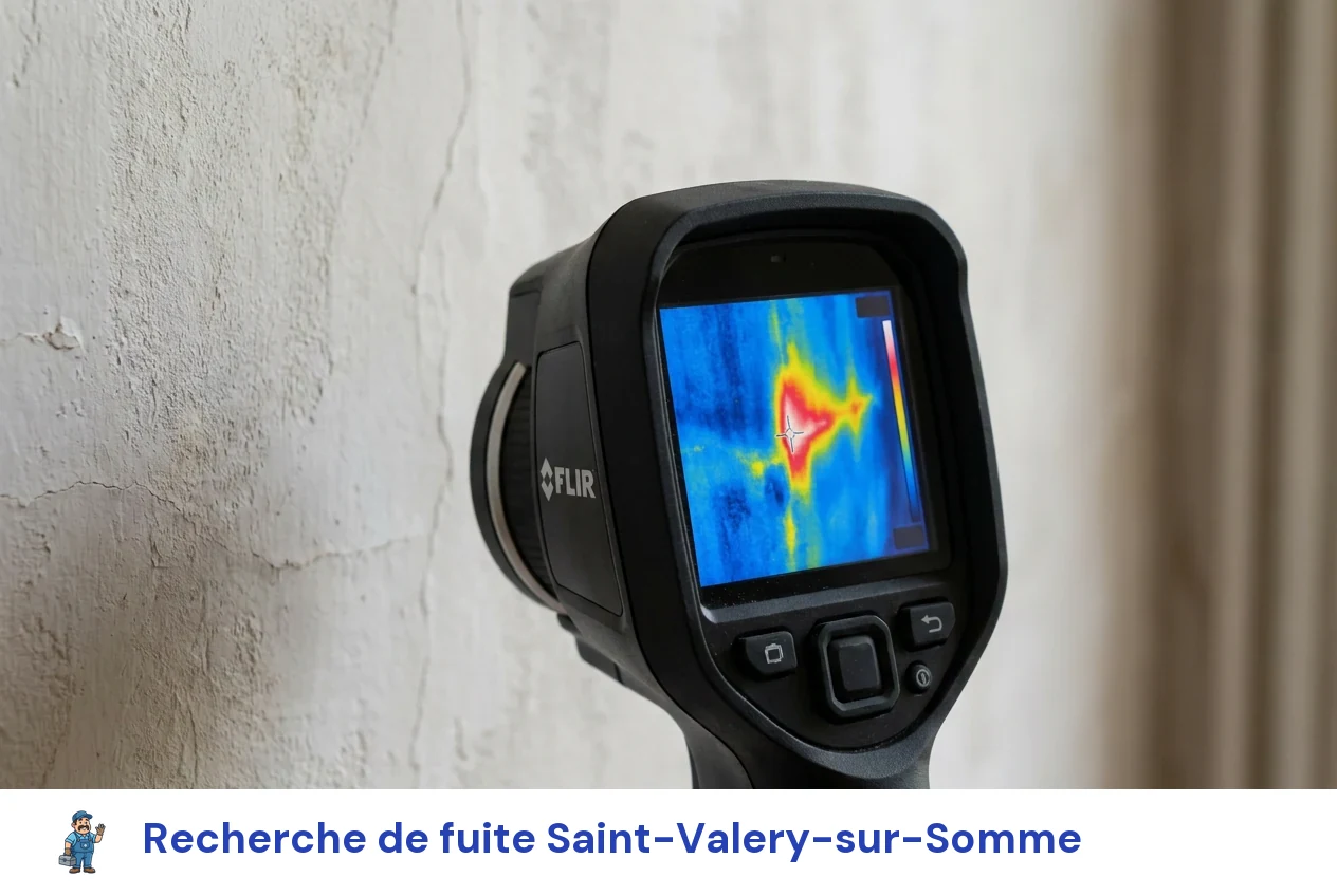 Recherche de fuite à Saint-Valery-sur-Somme