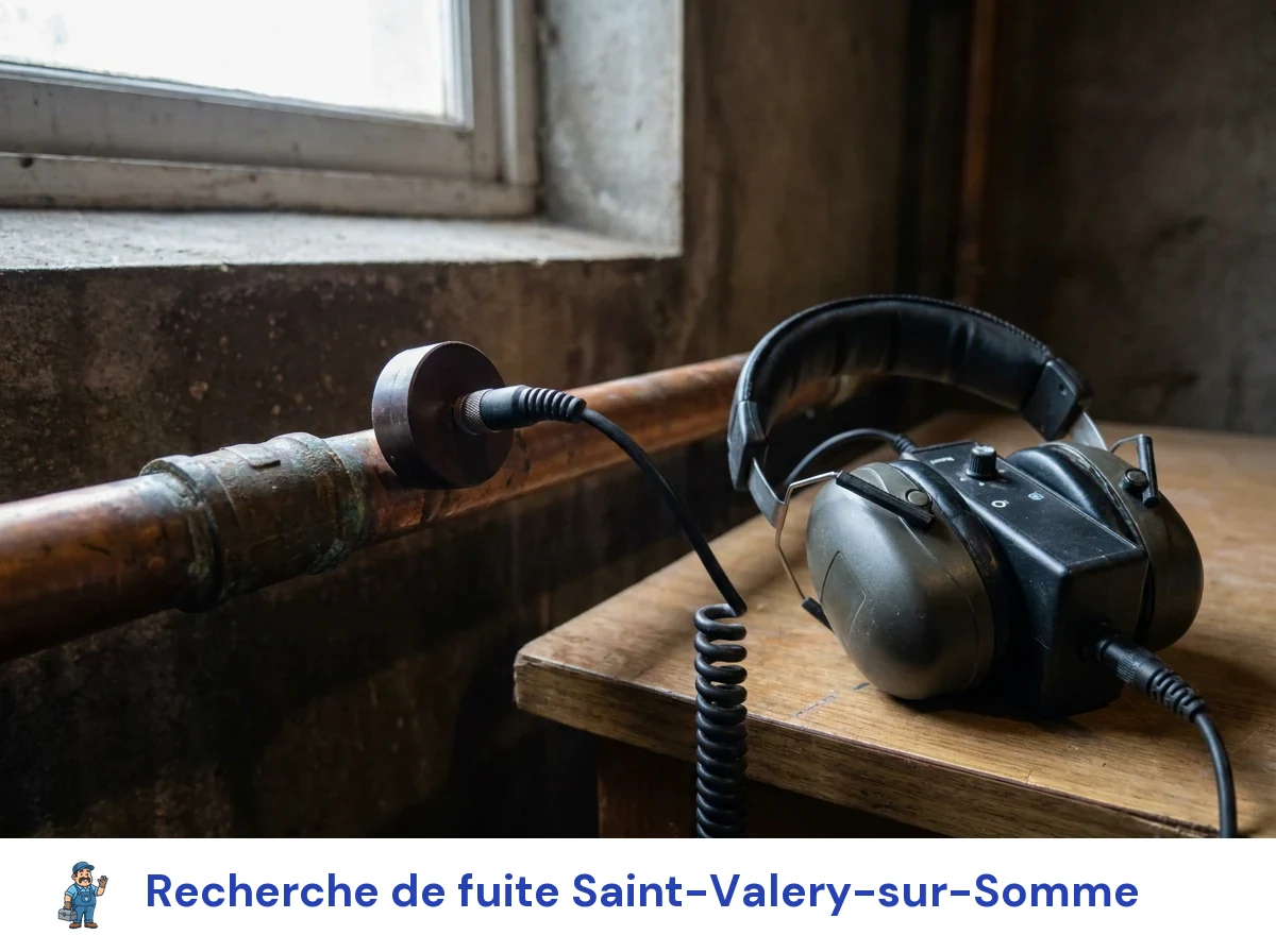 Recherche de fuite à Saint-Valery-sur-Somme