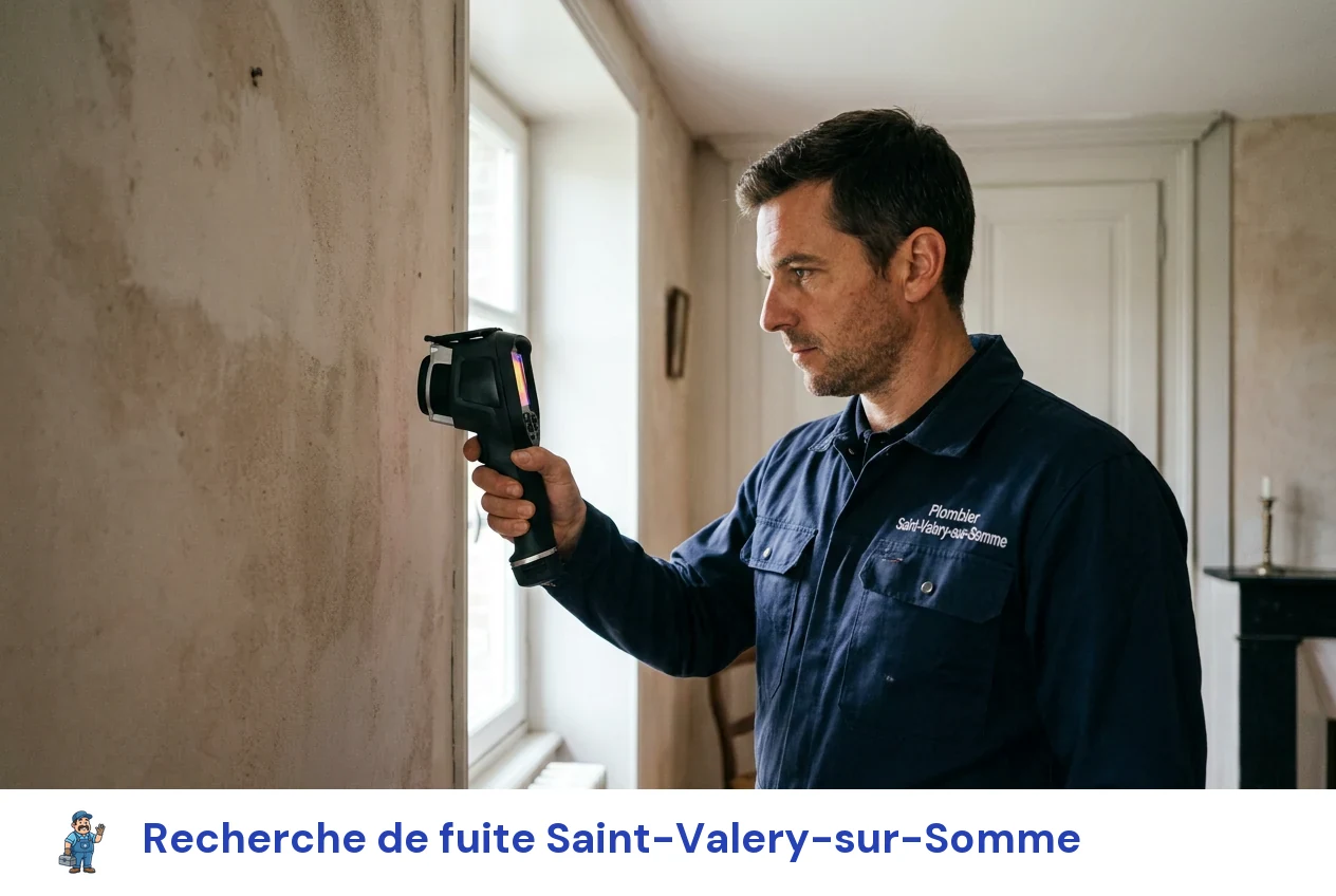 Recherche de fuite à Saint-Valery-sur-Somme