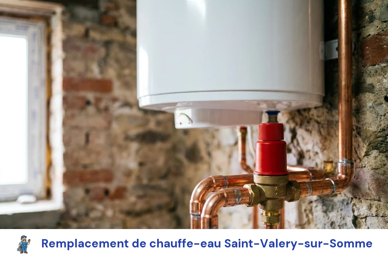 Remplacement de chauffe-eau à Saint-Valery-sur-Somme