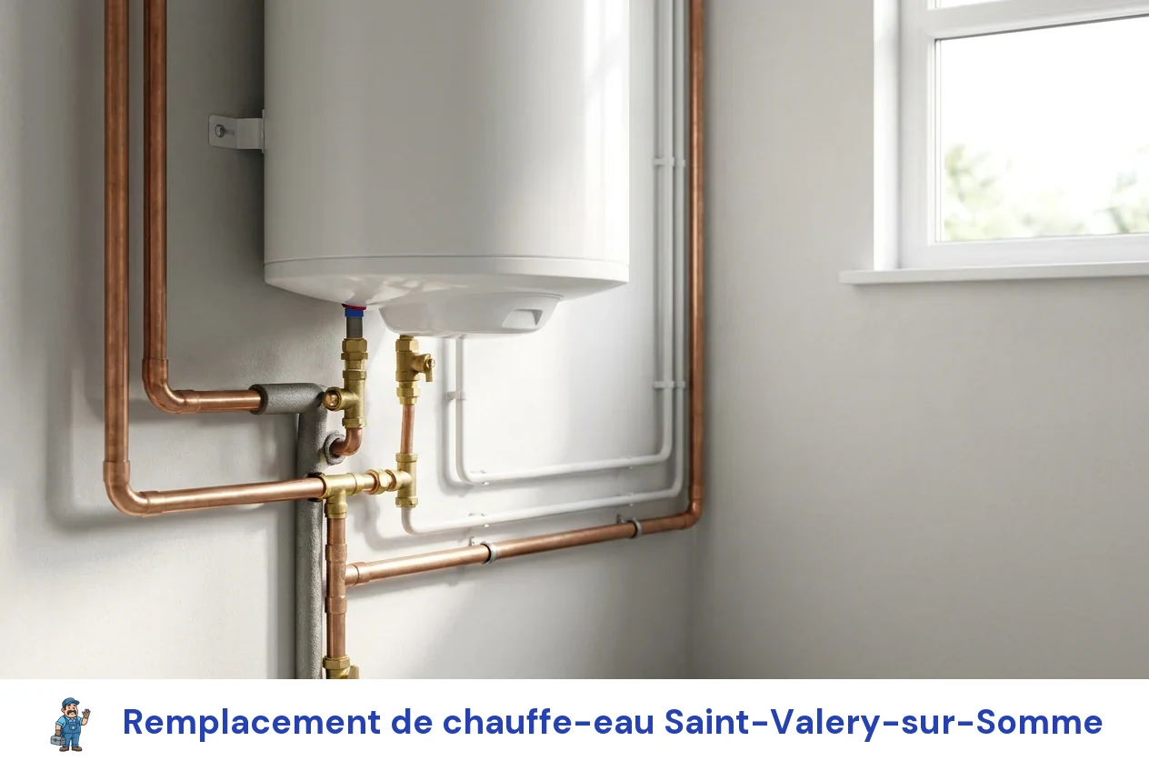 Remplacement de chauffe-eau à Saint-Valery-sur-Somme