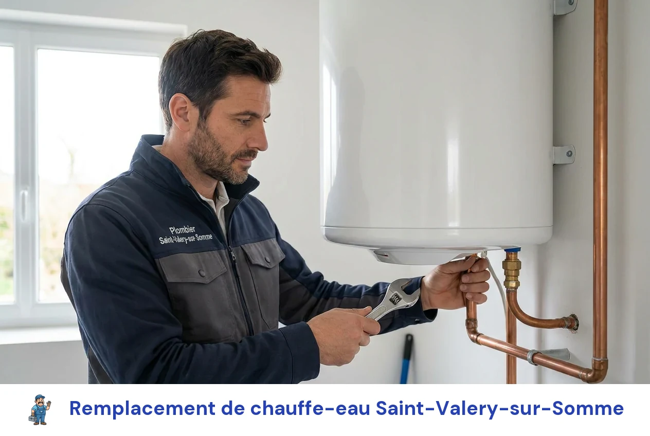 Remplacement de chauffe-eau à Saint-Valery-sur-Somme